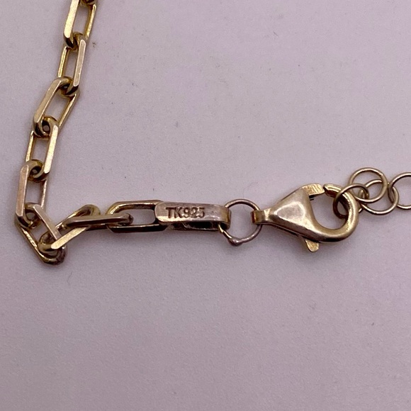 Sterling crystal necklace - Picture 4 of 4